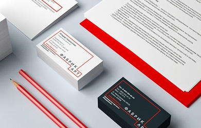 Fabrikart. Brand identity and print design